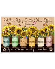 Occupational Therapist Sunflowers 17x11 Poster front