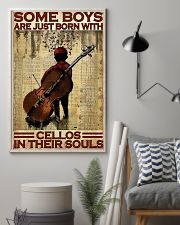 Cello - Some Boys Are Just Born With Cellos 11x17 Poster lifestyle-poster-1