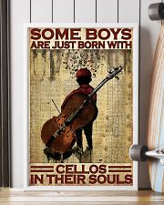 Cello - Some Boys Are Just Born With Cellos 11x17 Poster lifestyle-poster-4