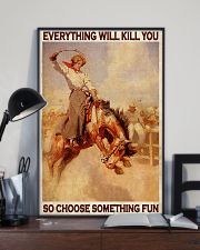Horse Girls Choose Something Fun 11x17 Poster lifestyle-poster-2