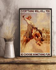 Horse Girls Choose Something Fun 11x17 Poster lifestyle-poster-3