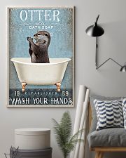 Otter - Wash Your Hands 11x17 Poster lifestyle-poster-1