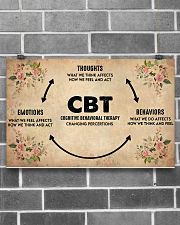 Social Worker Cognitive Behavioral Therapy 17x11 Poster poster-landscape-17x11-lifestyle-18