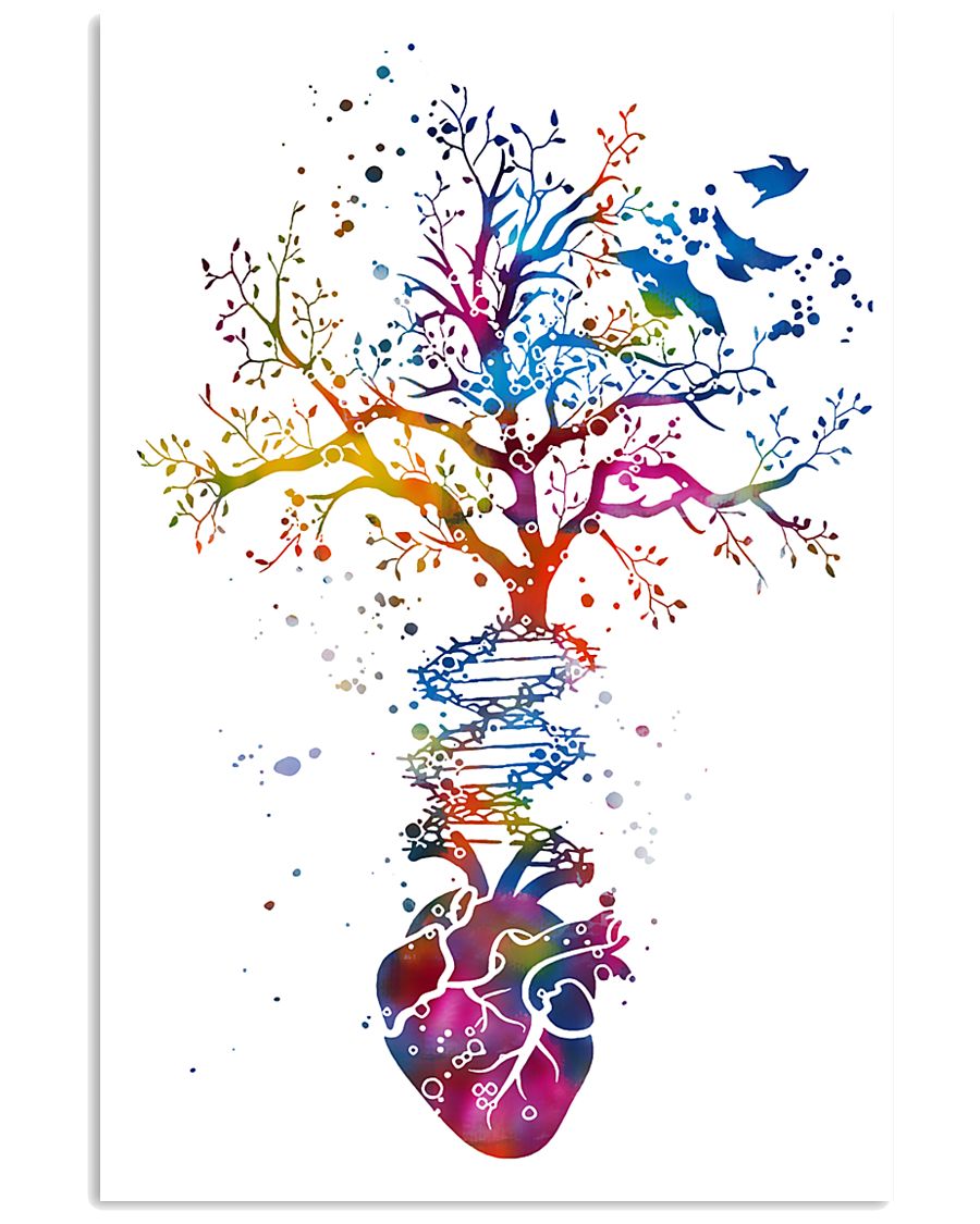 Anatomy Heart Art Office Decor 11x17 Poster