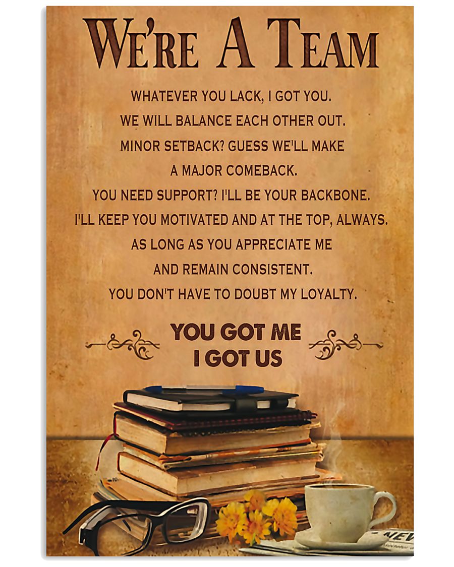 Accountant - We are a team 11x17 Poster