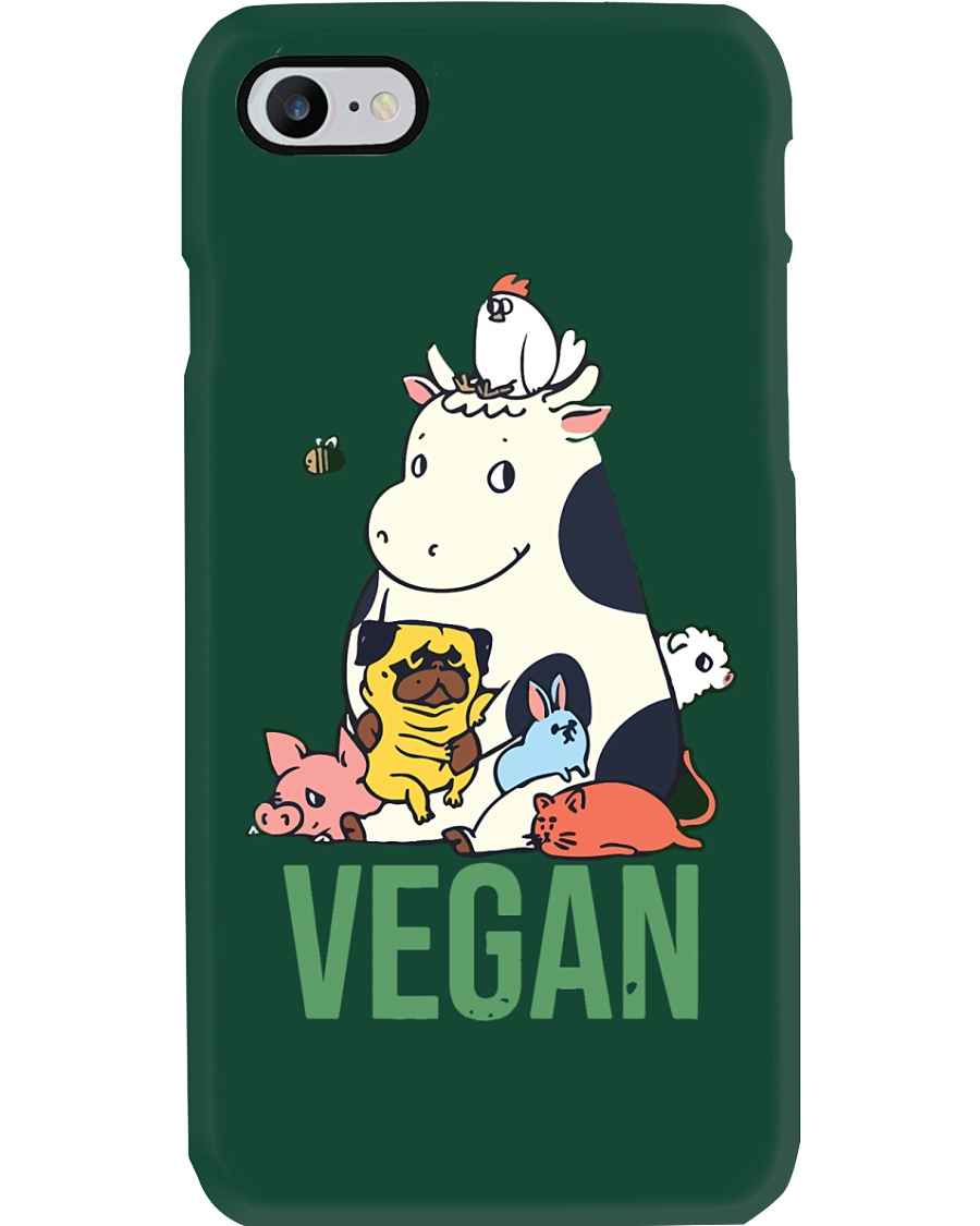 Vegan animals Phone Case
