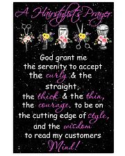 A Hairstylist's Prayer Hairdresser 11x17 Poster front