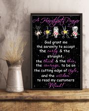 A Hairstylist's Prayer Hairdresser 11x17 Poster lifestyle-poster-3