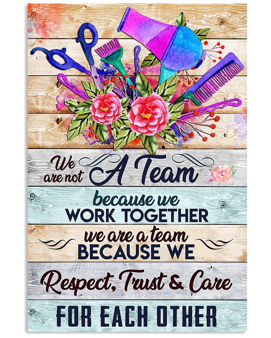 A Team Hairdresser 11x17 Poster