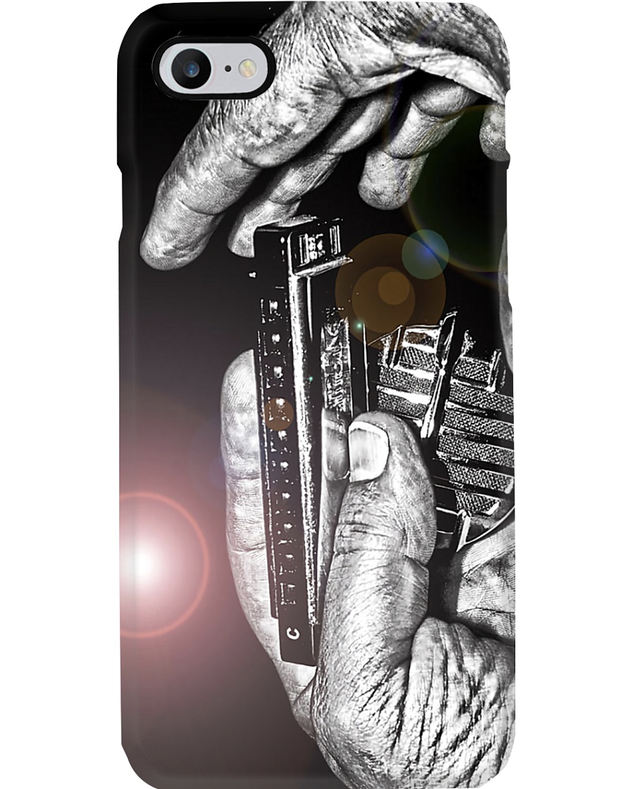Hand With Harmonica Phone Case