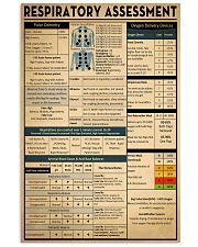 Respiratory Therapist Respiratory Assessment 11x17 Poster front