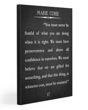 Science Never Be Fearful 20x30 Gallery Wrapped Canvas Prints thumbnail