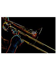 Trombonist Trombone Player 17x11 Poster front