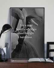 Meet Right Hairdresser 11x17 Poster lifestyle-poster-2