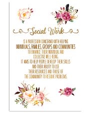 Social Worker Missions 11x17 Poster front