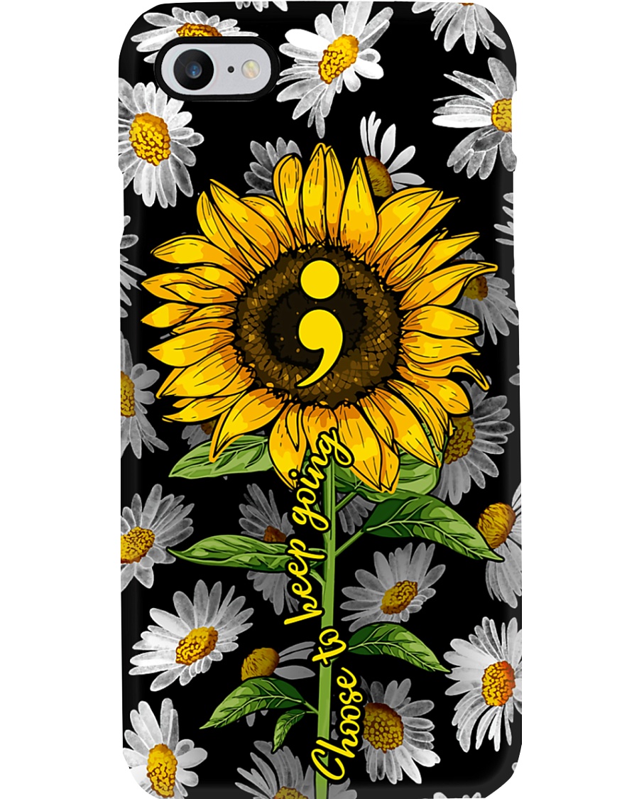 Suicide Prevention Choose To Keep Going Phone Case