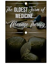Massage Therapy The Oldest Form Of Medicine 11x17 Poster front