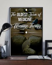 Massage Therapy The Oldest Form Of Medicine 11x17 Poster lifestyle-poster-2