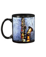 Vintage Saxophone Mug back