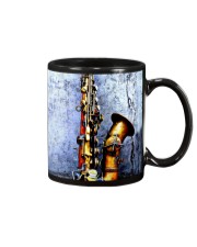 Vintage Saxophone Mug front