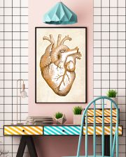 Gold Heart Cardiology 24x36 Poster lifestyle-poster-6