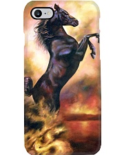 Horse Girl - Black Horse Phone Case i-phone-7-case