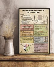 ECG Interpratation Guide Cardiologist 11x17 Poster lifestyle-poster-3