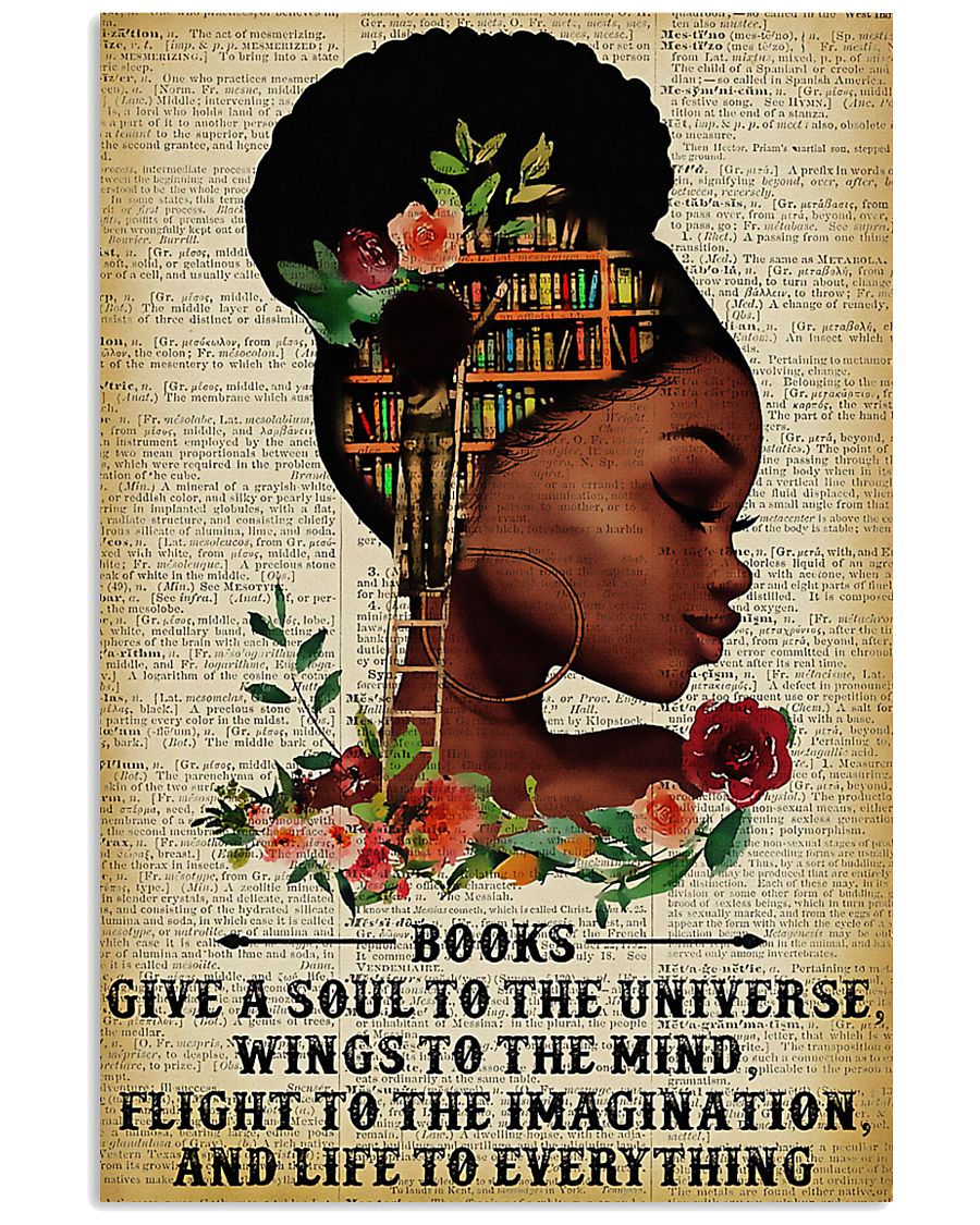 Librarian Books Give A Soul To The Universe 11x17 Poster