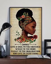 Librarian Books Give A Soul To The Universe 11x17 Poster lifestyle-poster-2