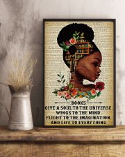 Librarian Books Give A Soul To The Universe 11x17 Poster lifestyle-poster-3