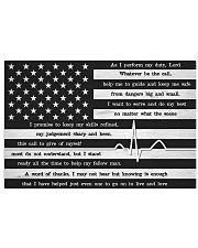 Paramedic As I Perform My Duty 17x11 Poster front