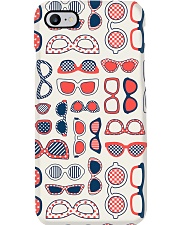 Optometrist Red Color Glasses Phone Case i-phone-7-case