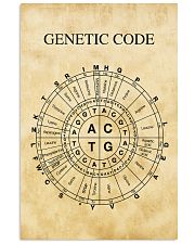 Science Genetic code 11x17 Poster front