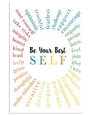 Social Worker Be Your Best Self 11x17 Poster front
