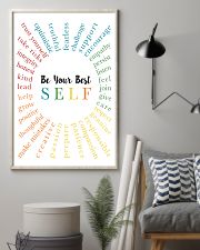 Social Worker Be Your Best Self 11x17 Poster lifestyle-poster-1