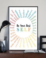 Social Worker Be Your Best Self 11x17 Poster lifestyle-poster-2