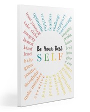 Social Worker Be Your Best Self 20x30 Gallery Wrapped Canvas Prints thumbnail