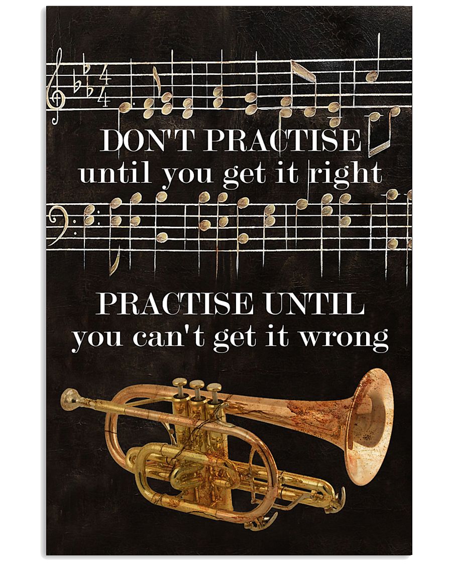 Trumpet You can't get it wrong 11x17 Poster