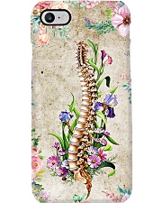 Chiropractor Floral Spine Phone Case i-phone-7-case