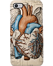 Human Heart Vintage Cardiologist Phone Case i-phone-7-case
