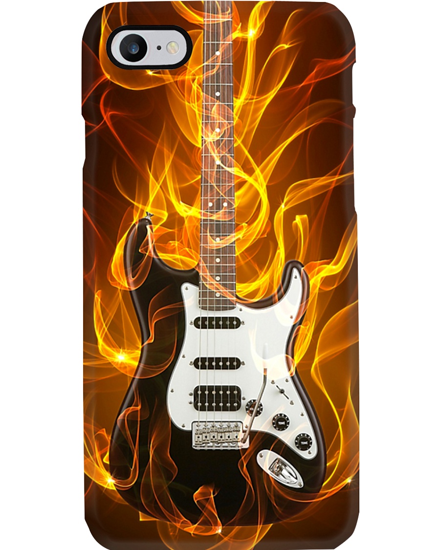 Flame Guitar Phone Case