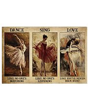 Ballet Like You've Never Been Hurt 17x11 Poster front