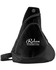 Relax the Drummer is here Sling Pack tile