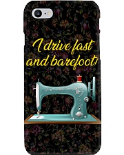 I Drive Fast And Barefoot Sewing Phone Case i-phone-7-case