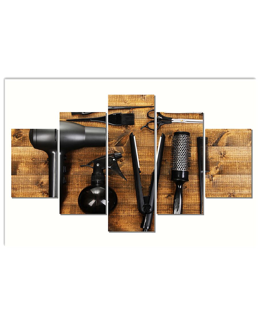 Hairdresser Wooden Tools 17x11 Poster