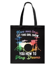 Drummer - Let this girl show you how to play drums Tote Bag thumbnail