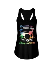 Drummer - Let this girl show you how to play drums Ladies Flowy Tank thumbnail