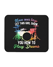 Drummer - Let this girl show you how to play drums Mousepad thumbnail