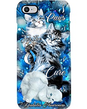 Diabetes Awareness Paws For The Cure Phone Case i-phone-7-case