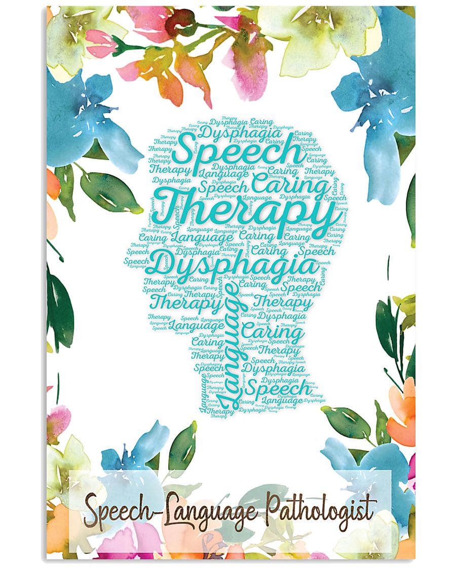 SLP Speech Therapy Dysphagia 11x17 Poster